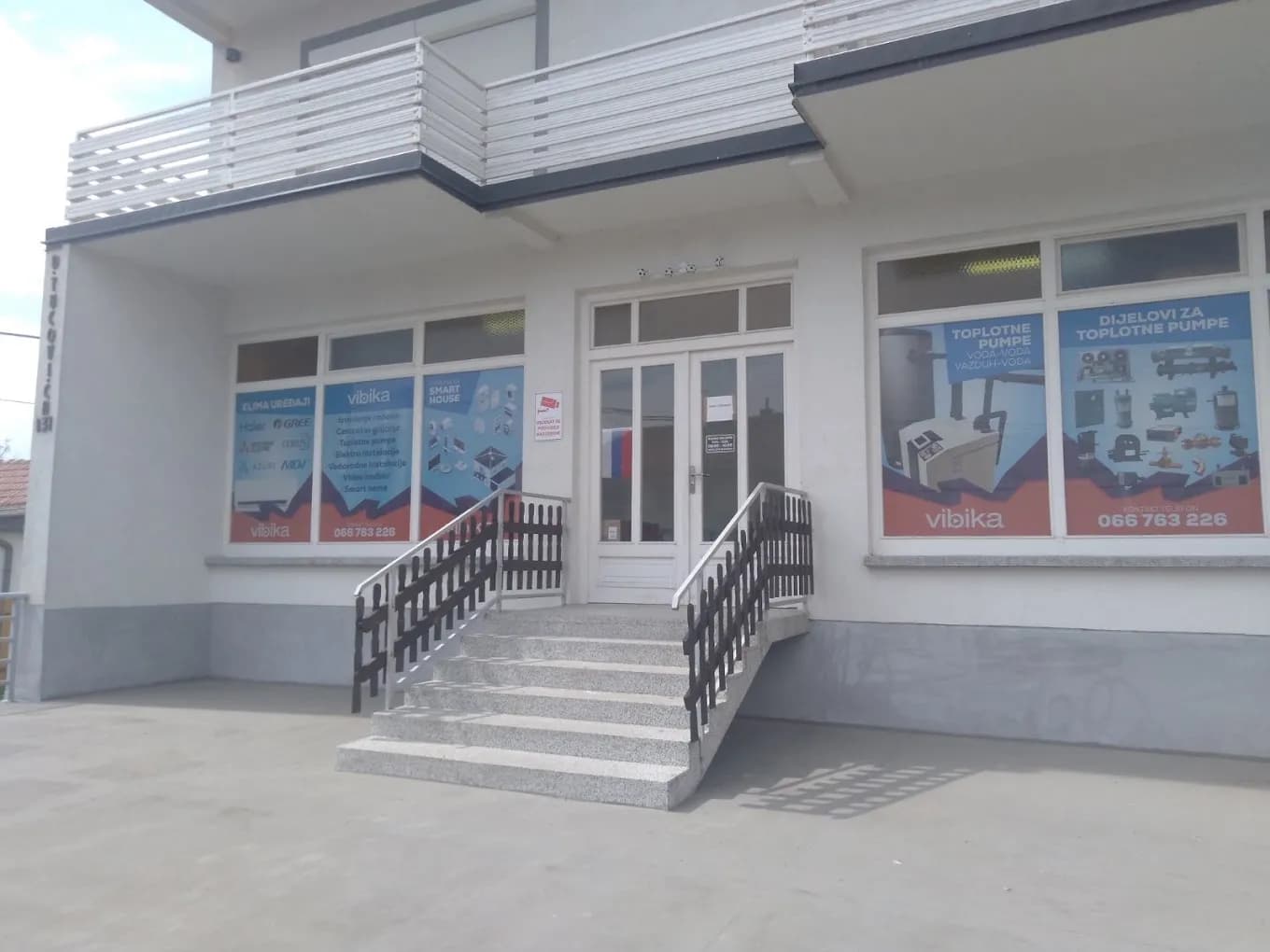 Prodavnica Vibika u Bijeljini, Dimitrija Tucovića 131 — centralno grijanje, vodovodne i elektro instalacije, video nadzor i smart home